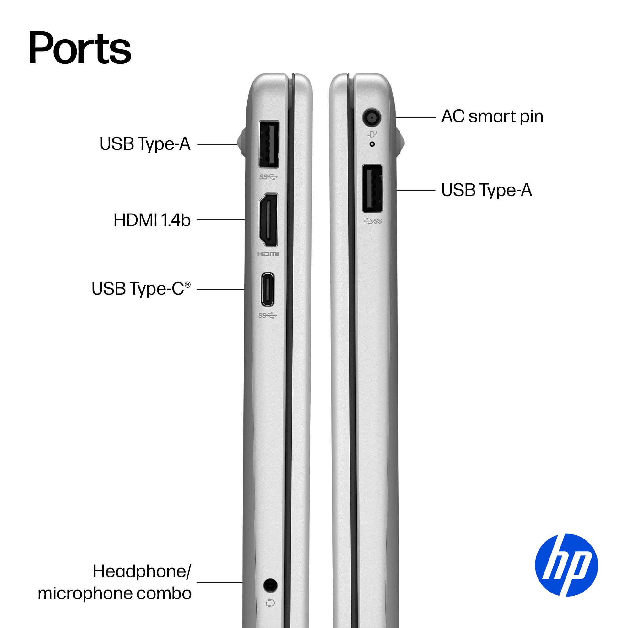 HP 15-fd Natural Silver 3 HP 15-fd Natural Silver side